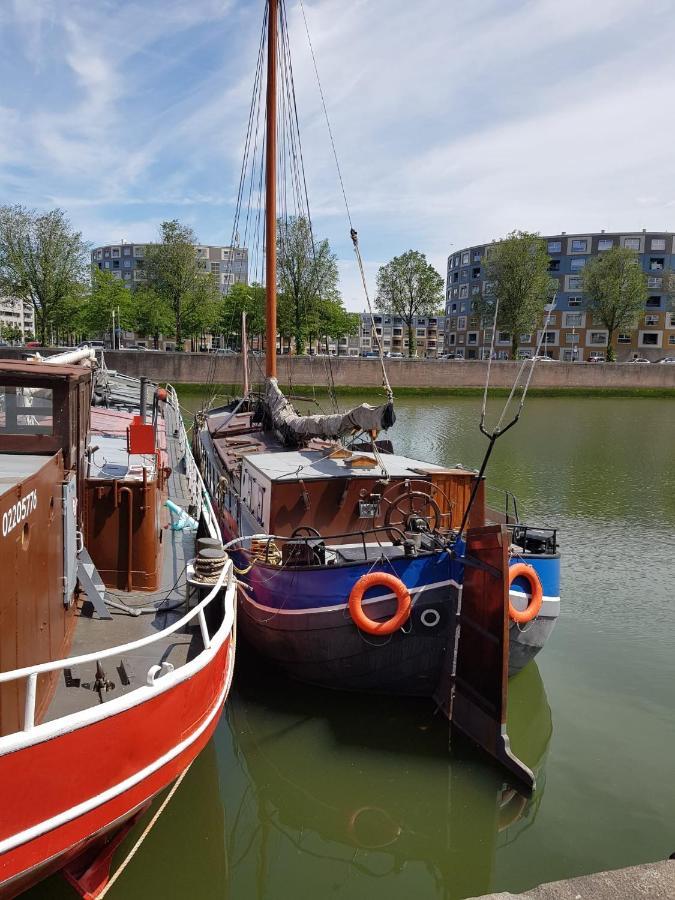 Boat-Apartment Rotterdam Fokkelina Bagian luar foto